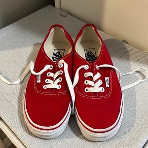 Red Vans